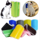 Escova Relaxante para Gatos com Fixação em Paredes e Cantos