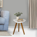 Mesinha Lateral Elegante com Pé Palito para Transformar Seu Espaço