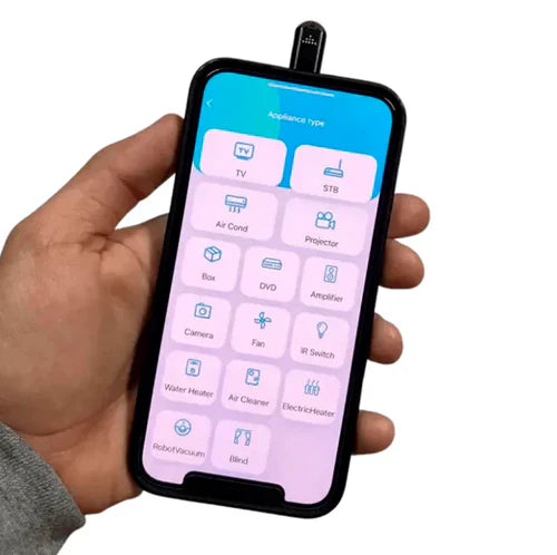 Controle Remoto Infravermelho Universal Compacto para Celulares – Praticidade ao Seu Alcance