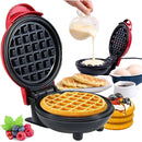 Mini Máquina de Waffles Elétrica Portátil 110V: Transforme Seu Café da Manhã com Praticidade e Sabor