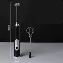 Mini Mixer Elétrico Recarregável 2 em 1 para Bebidas e Ovos – Praticidade e Sabor na Sua Rotina