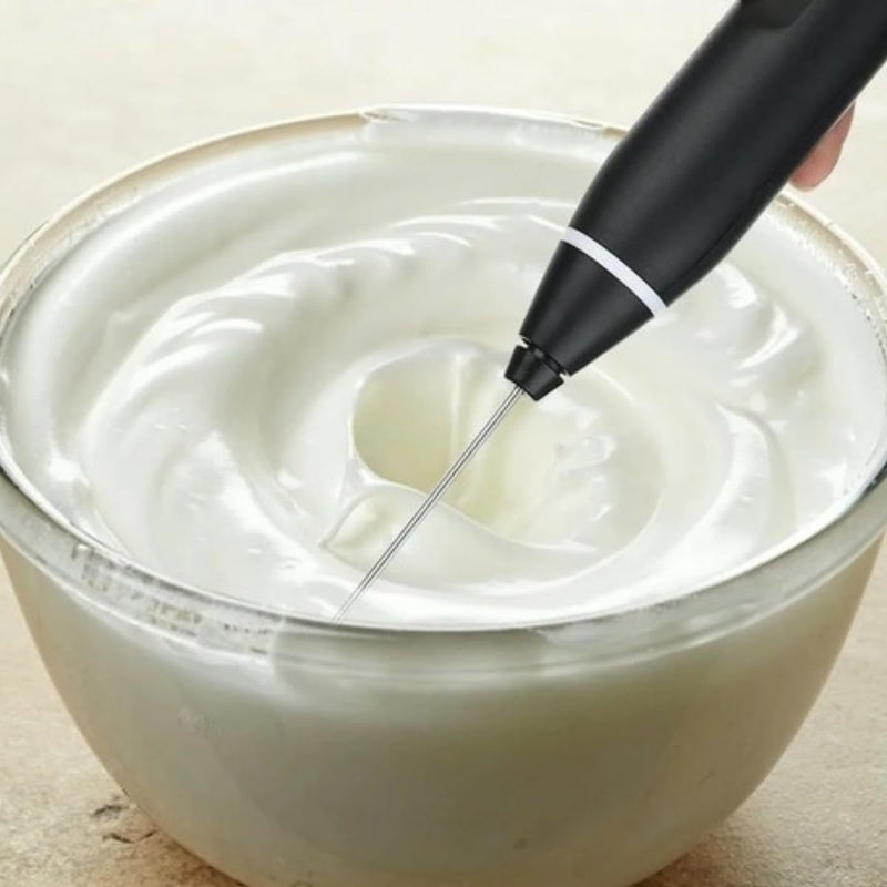 Mini Mixer Elétrico Recarregável 2 em 1 para Bebidas e Ovos – Praticidade e Sabor na Sua Rotina