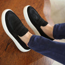 Mocassim Masculino Sola Alta Loafer Camurça