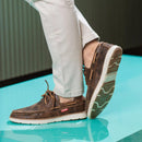 Mocassim Masculino Couro Legítimo Café