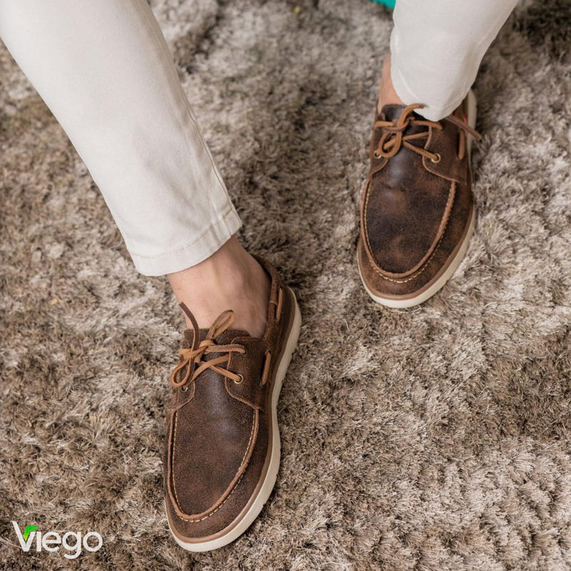 Mocassim Masculino Couro Legítimo Café