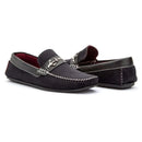 Mocassim Masculino Preto De Camurça Navy
