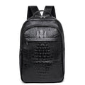 Mochila Masculina Couro de Crocodilo Genuíno
