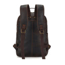 Mochila Masculina de Couro Genuíno Vulkan