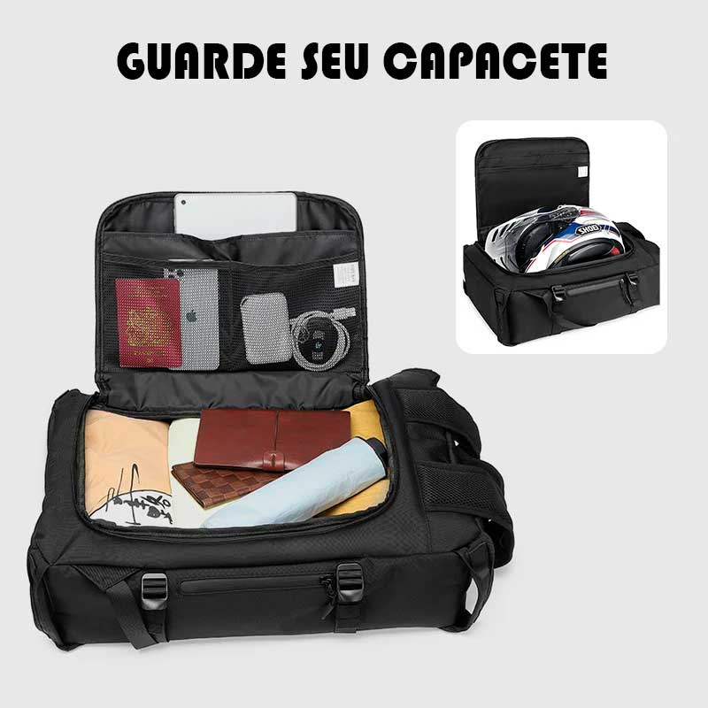 Mochila Para Motoqueiro Modelo Adventure
