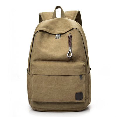 Mochila de Lona Masculina Estilo Street