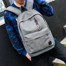 Mochila de Lona Masculina Estilo Street