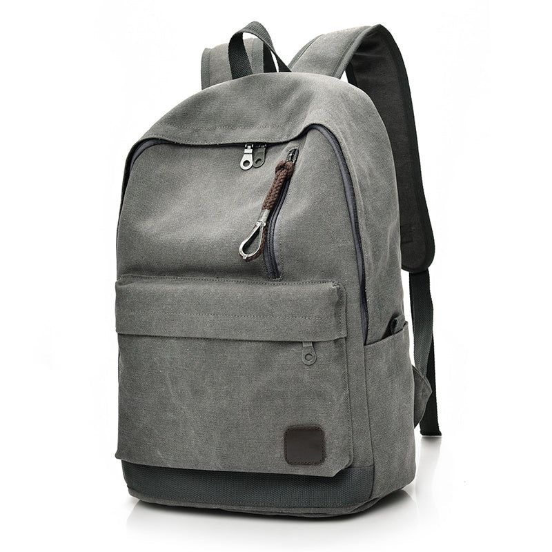 Mochila de Lona Masculina Estilo Street
