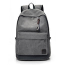 Mochila de Lona Masculina Estilo Street