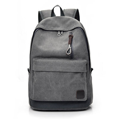 Mochila de Lona Masculina Estilo Street