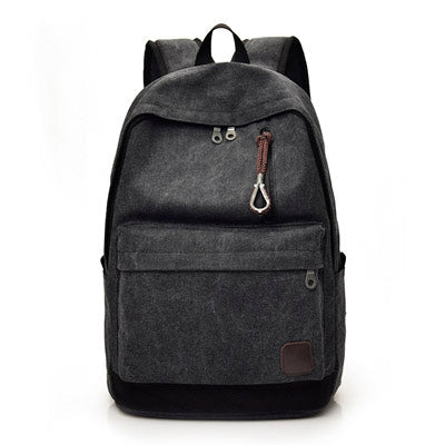 Mochila de Lona Masculina Estilo Street