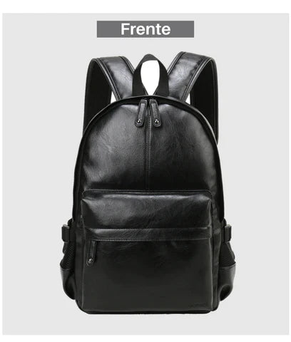 Mochila De Couro Masculino À Prova d'água