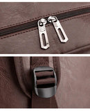 Mochila Masculina em Couro Genuíno - Estilo e Praticidade para o Seu Dia a Dia