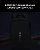 Mochila Para Notebook Modelo Slim Black