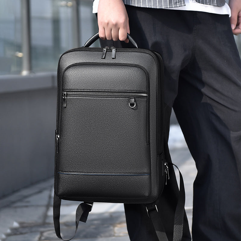 Mochila Masculina Notebook de Couro - Office