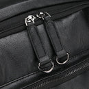 Mochila de Couro Masculino Carbono