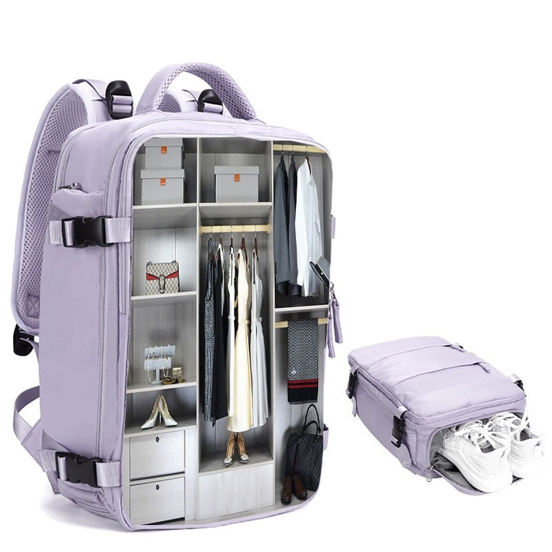 Mochila Grande Feminina Impermeável - AquaPack para Aventureiras