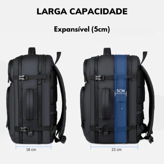 Mochila Para Notebook USB Modelo Infinity Black