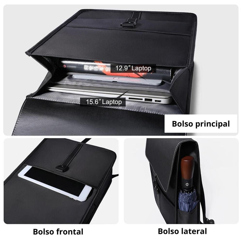 Mochila para Notebook Impermeável Vintage