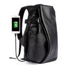 Mochilas de Couro Masculina Impermeável Vintage