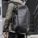 Mochilas de Couro Masculina Impermeável Vintage