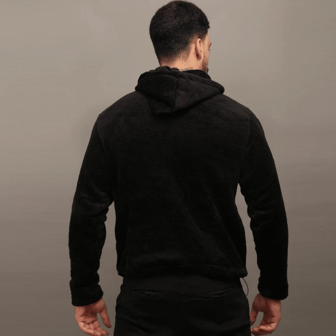 Moletom Canguru Masculino Pelúcia com Capuz Ultrasolft