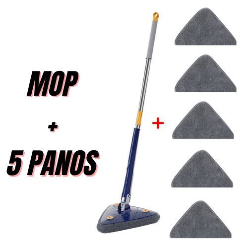 Mop Giratório 360° - Limpeza Prática e Confortável com AdvancedClean