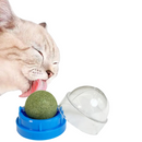 Bolinha de Catnip Interativa para Gatos com Adesivo Dupla Face – Brincadeira e Diversão Garantidas