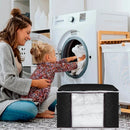 Kit Prático de 4 Organizadores Dobráveis para Grande Capacidade