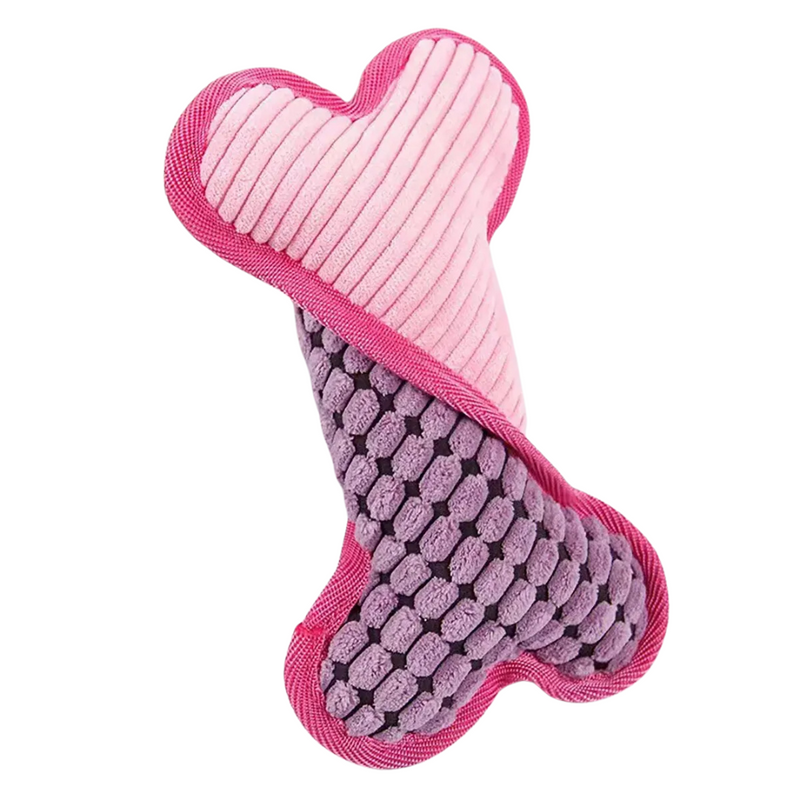 Osso de Pelúcia Confortável para Cachorros