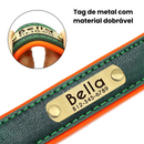 Coleira de Identificação Personalizada: Tranquilidade e Estilo Para Seu Pet