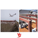 Proteção Eficaz Contra Pássaros para Telhas de Aço Inoxidável - 12 Peças