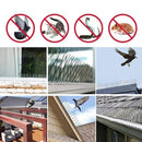 Proteção Eficaz Contra Pássaros para Telhas de Aço Inoxidável - 12 Peças