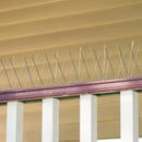 Proteção Eficaz Contra Pássaros para Telhas de Aço Inoxidável - 12 Peças