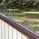 Proteção Eficaz Contra Pássaros para Telhas de Aço Inoxidável - 12 Peças