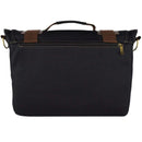 Pasta Bolsa Masculina de Lona para Notebook - Black