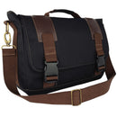 Pasta Bolsa Masculina de Lona para Notebook - Black