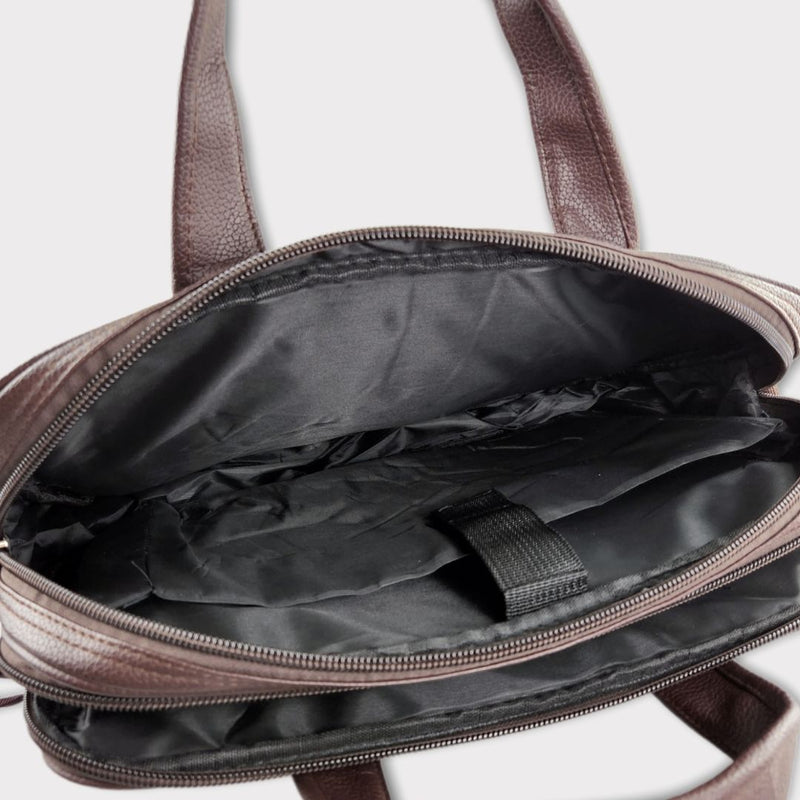 Pasta de Couro Executiva para Notebook Marrom | Deep