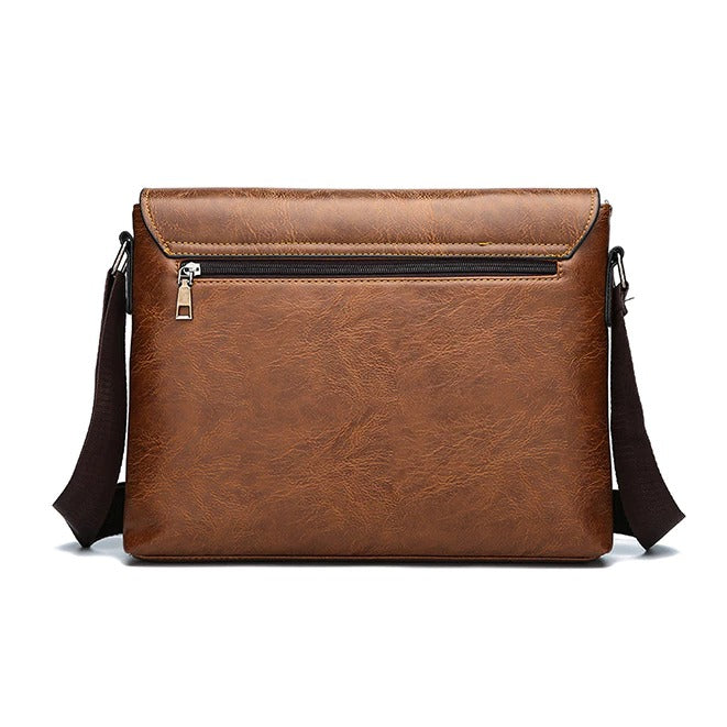 Pasta Bolsa Masculina de Couro Executiva Retrô Jeep