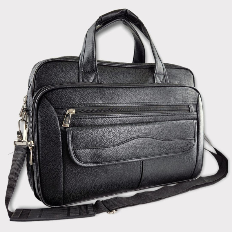 Pasta de Couro Executiva para Notebook Preto | Deep