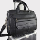 Pasta de Couro Executiva para Notebook Preto | Deep