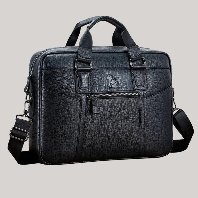 Pasta de Couro para Notebook | Retrô