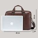 Pasta de Couro para Notebook | Retrô