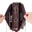 Pasta Executiva Masculina em Couro Dark Brown