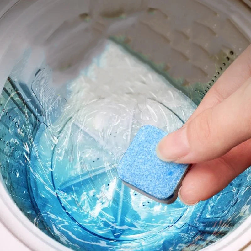 Pastilhas Efervescentes para Limpeza de Máquinas de Lavar - Compre 5 e Ganhe 10