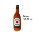 Garrafa de Pelúcia Divertida para Cachorros: Brinquedo que Proporciona Alegria e Conforto